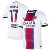 Paris Saint-Germain Vitinha 17 Voetbalshirt Uit 2026-27 Paris Saint-Germain Vitinha 17 Voetbalshirt Uit 2026-27