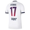 Paris Saint-Germain Vitinha 17 Voetbalshirt Uit 2026-27