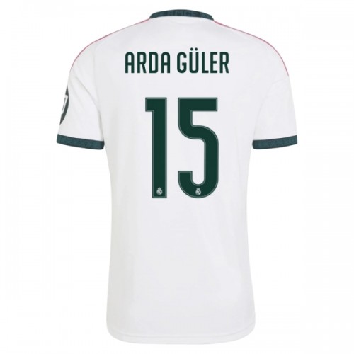 Real Madrid Arda Guler 15 Voetbalshirt Thuis 2026-27 Real Madrid Arda Guler 15 Voetbalshirt Thuis 2026-27