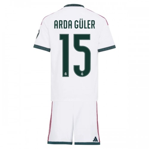 Real Madrid Arda Guler 15 Voetbaltenue Thuis 2026-27 - Kind Real Madrid Arda Guler 15 Voetbaltenue Thuis 2026-27 - Kind