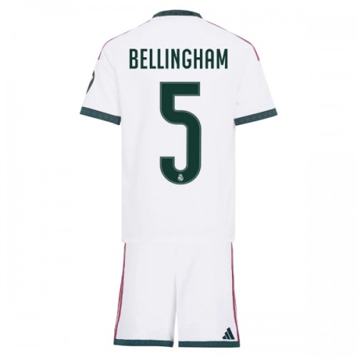 Real Madrid Bellingham 5 Voetbaltenue Thuis 2026-27 - Kind Real Madrid Bellingham 5 Voetbaltenue Thuis 2026-27 - Kind