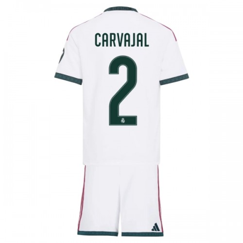 Real Madrid Carvajal 2 Voetbaltenue Thuis 2026-27 - Kind Real Madrid Carvajal 2 Voetbaltenue Thuis 2026-27 - Kind