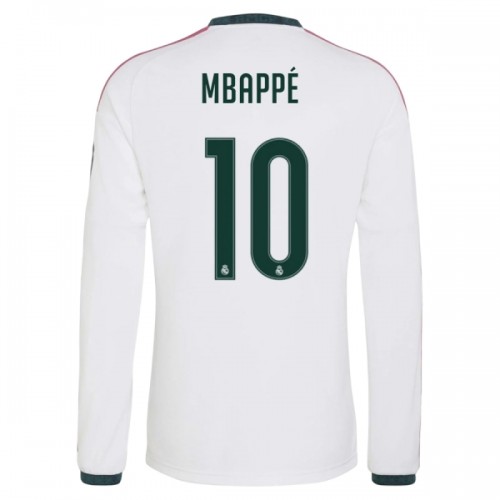Real Madrid Mbappé 10 Voetbalshirt Thuis 2026-27 Lange Mouw Real Madrid Mbappé 10 Voetbalshirt Thuis 2026-27 Lange Mouw