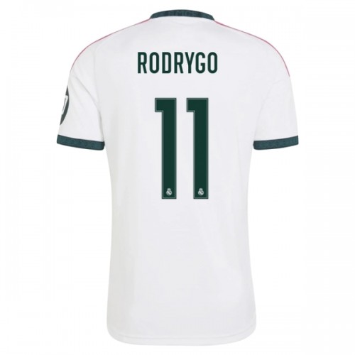 Real Madrid Rodrygo 11 Voetbalshirt Thuis 2026-27 Real Madrid Rodrygo 11 Voetbalshirt Thuis 2026-27