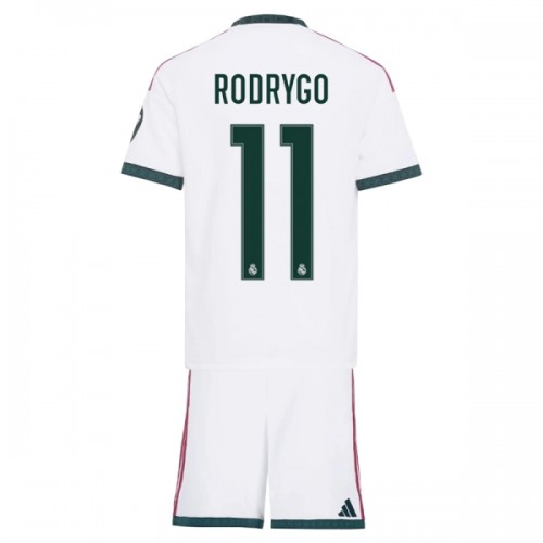 Real Madrid Rodrygo 11 Voetbaltenue Thuis 2026-27 - Kind Real Madrid Rodrygo 11 Voetbaltenue Thuis 2026-27 - Kind