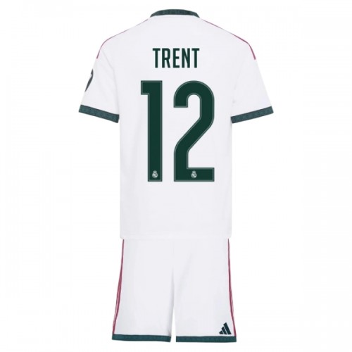 Real Madrid Trent Alexander-Arnold 12 Voetbaltenue Thuis 2026-27 - Kind Real Madrid Trent Alexander-Arnold 12 Voetbaltenue Thuis 2026-27 - Kind