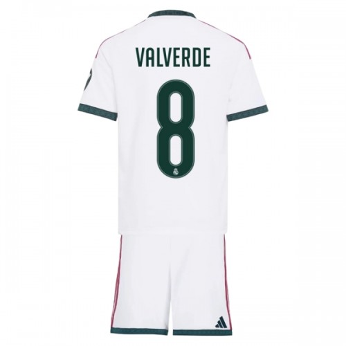 Real Madrid Valverde 8 Voetbaltenue Thuis 2026-27 - Kind Real Madrid Valverde 8 Voetbaltenue Thuis 2026-27 - Kind