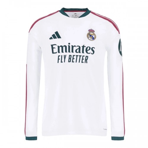 Real Madrid Voetbalshirt Thuis 2026-27 Lange Mouw Real Madrid Voetbalshirt Thuis 2026-27 Lange Mouw