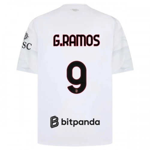 AC Milan G. Ramos 9 Voetbalshirt Uit 2026-27 AC Milan G. Ramos 9 Voetbalshirt Uit 2026-27
