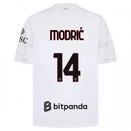 AC Milan Modrić 14 Voetbalshirt Uit 2026-27 AC Milan Modrić 14 Voetbalshirt Uit 2026-27