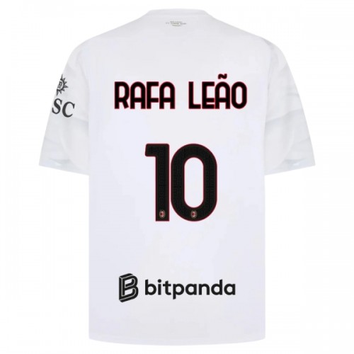 AC Milan Rafael Leao 10 Voetbalshirt Uit 2026-27 AC Milan Rafael Leao 10 Voetbalshirt Uit 2026-27