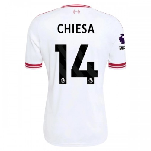 Liverpool Chiesa 14 Voetbalshirt Uit 2026-27 Liverpool Chiesa 14 Voetbalshirt Uit 2026-27