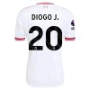 Liverpool Diogo J. 20 Voetbalshirt Uit 2026-27 Liverpool Diogo J. 20 Voetbalshirt Uit 2026-27