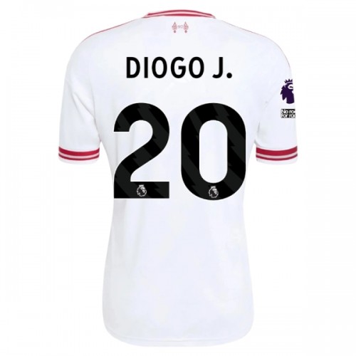 Liverpool Diogo J. 20 Voetbalshirt Uit 2026-27 Liverpool Diogo J. 20 Voetbalshirt Uit 2026-27