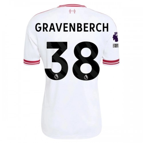 Liverpool Gravenberch 38 Voetbalshirt Uit 2026-27 Liverpool Gravenberch 38 Voetbalshirt Uit 2026-27