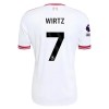 Liverpool Wirtz 7 Voetbalshirt Uit 2026-27 Liverpool Wirtz 7 Voetbalshirt Uit 2026-27