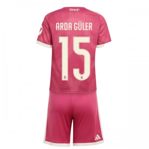 Real Madrid Arda Guler 15 Voetbaltenue 3e 2026-27 - Kind Real Madrid Arda Guler 15 Voetbaltenue 3e 2026-27 - Kind