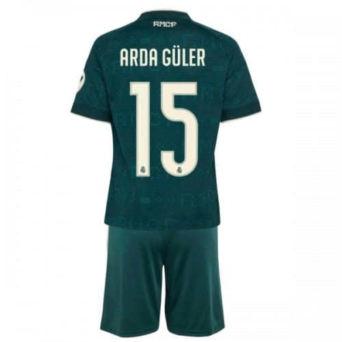 Real Madrid Arda Guler 15 Voetbaltenue Uit 2026-27 - Kind Real Madrid Arda Guler 15 Voetbaltenue Uit 2026-27 - Kind