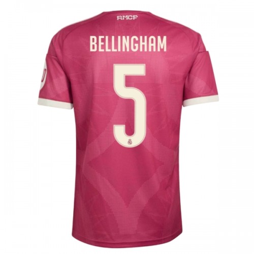 Real Madrid Bellingham 5 Voetbalshirt 3e 2026-27 Real Madrid Bellingham 5 Voetbalshirt 3e 2026-27