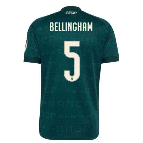 Real Madrid Bellingham 5 Voetbalshirt Uit 2026-27 Real Madrid Bellingham 5 Voetbalshirt Uit 2026-27