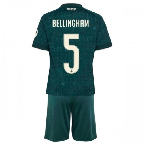 Real Madrid Bellingham 5 Voetbaltenue Uit 2026-27 - Kind Real Madrid Bellingham 5 Voetbaltenue Uit 2026-27 - Kind