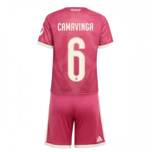 Real Madrid Camavinga 6 Voetbaltenue 3e 2026-27 - Kind Real Madrid Camavinga 6 Voetbaltenue 3e 2026-27 - Kind