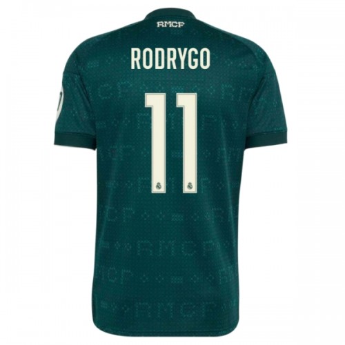 Real Madrid Rodrygo 11 Voetbalshirt Uit 2026-27 Real Madrid Rodrygo 11 Voetbalshirt Uit 2026-27
