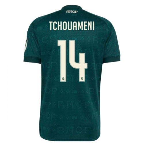 Real Madrid Tchouameni 14 Voetbalshirt Uit 2026-27 Real Madrid Tchouameni 14 Voetbalshirt Uit 2026-27