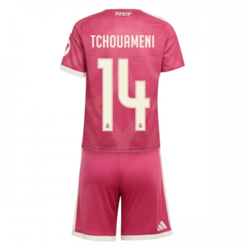 Real Madrid Tchouameni 14 Voetbaltenue 3e 2026-27 - Kind Real Madrid Tchouameni 14 Voetbaltenue 3e 2026-27 - Kind