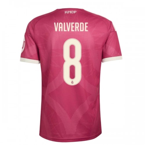 Real Madrid Valverde 8 Voetbalshirt 3e 2026-27 Real Madrid Valverde 8 Voetbalshirt 3e 2026-27