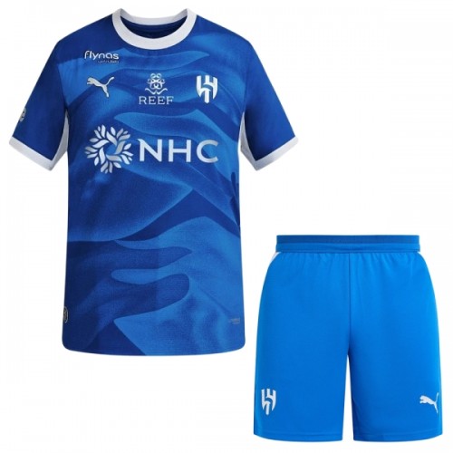 Al Hilal SFC Voetbaltenue Thuis 2026-27 - Kind Al Hilal SFC Voetbaltenue Thuis 2026-27 - Kind