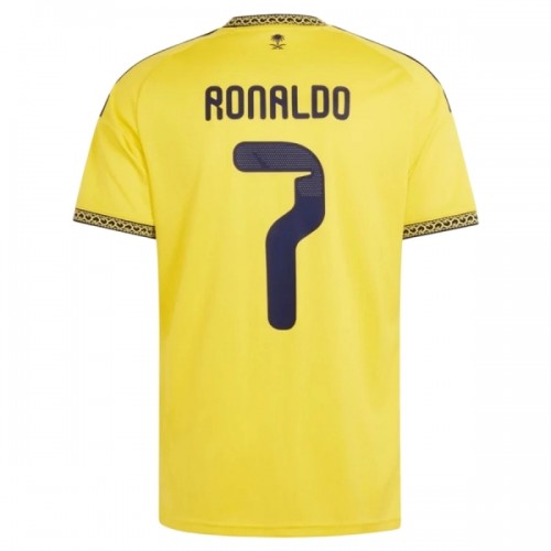 Al Nassr Ronaldo 7 Voetbalshirt Thuis 2026-27 Al Nassr Ronaldo 7 Voetbalshirt Thuis 2026-27