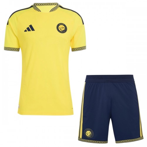 Al Nassr Voetbaltenue Thuis 2026-27 - Kind Al Nassr Voetbaltenue Thuis 2026-27 - Kind