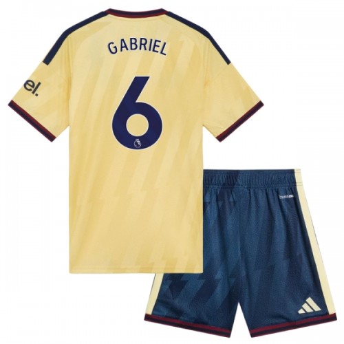 Arsenal Gabriel 6 Voetbaltenue 3e 2026-27 - Kind Arsenal Gabriel 6 Voetbaltenue 3e 2026-27 - Kind