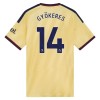 Arsenal Gyokeres 14 Voetbalshirt 3e 2026-27 Arsenal Gyokeres 14 Voetbalshirt 3e 2026-27