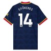 Arsenal Gyokeres 14 Voetbalshirt Uit 2026-27 Arsenal Gyokeres 14 Voetbalshirt Uit 2026-27