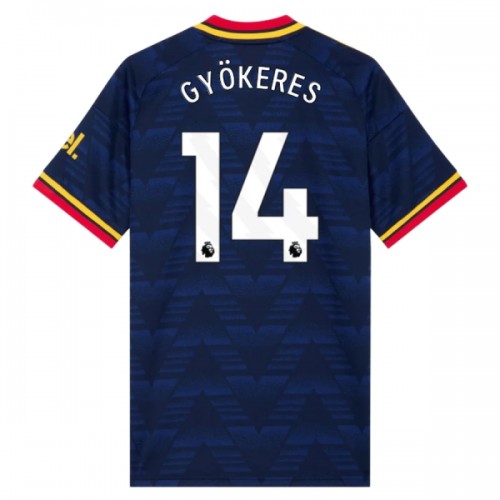 Arsenal Gyokeres 14 Voetbalshirt Uit 2026-27 Arsenal Gyokeres 14 Voetbalshirt Uit 2026-27