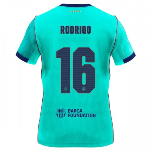 FC Barcelona Rodrigo 16 Voetbalshirt 3e 2026-27 FC Barcelona Rodrigo 16 Voetbalshirt 3e 2026-27