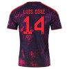 FC Bayern München Luis Diaz 14 Voetbalshirt 3e 2026-27