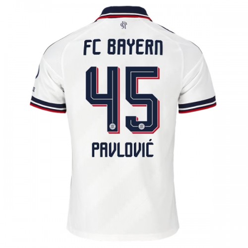 FC Bayern München Pavlovic 45 Voetbalshirt Uit 2026-27 FC Bayern München Pavlovic 45 Voetbalshirt Uit 2026-27