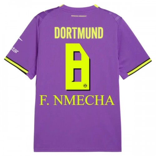 Borussia Dortmund F. Nmecha 8 Voetbalshirt 3e 2026-27 Borussia Dortmund F. Nmecha 8 Voetbalshirt 3e 2026-27