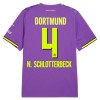 Borussia Dortmund N. Schlotterbeck 4 Voetbalshirt 3e 2026-27