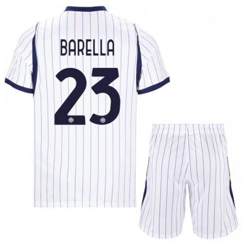 Inter Milan Barella 23 Voetbaltenue Uit 2026-27 - Kind Inter Milan Barella 23 Voetbaltenue Uit 2026-27 - Kind