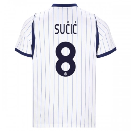 Inter Milan Sucic 8 Voetbalshirt Uit 2026-27 Inter Milan Sucic 8 Voetbalshirt Uit 2026-27