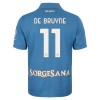SSC Napoli De Bruyne 11 Voetbalshirt Thuis 2026-27 SSC Napoli De Bruyne 11 Voetbalshirt Thuis 2026-27