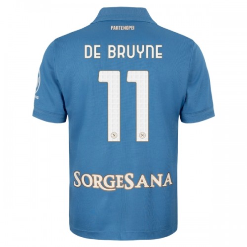 SSC Napoli De Bruyne 11 Voetbalshirt Thuis 2026-27 SSC Napoli De Bruyne 11 Voetbalshirt Thuis 2026-27