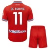 SSC Napoli De Bruyne 11 Voetbaltenue 3e 2026-27 - Kind