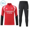 Arsenal Trainings Sweatshirt Kwart-Zip 2026-27 Rode - Kind Arsenal Trainings Sweatshirt Kwart-Zip 2026-27 Rode - Kind