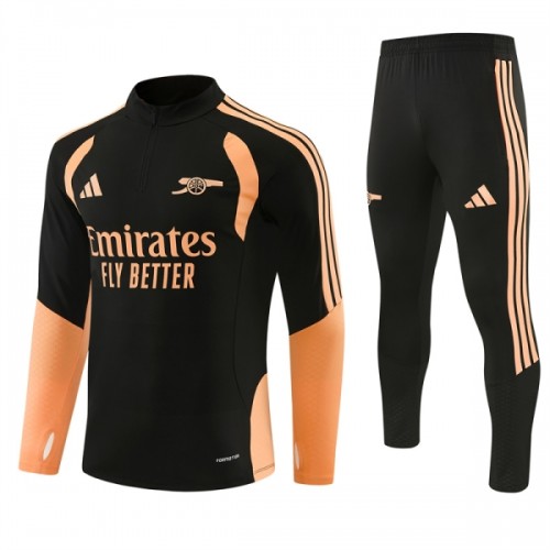 Arsenal Trainings Sweatshirt Kwart-Zip 2026-27 Zwarte Arsenal Trainings Sweatshirt Kwart-Zip 2026-27 Zwarte