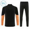 Arsenal Trainings Sweatshirt Kwart-Zip 2026-27 Zwarte - Kind
